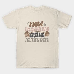 Down Bad Crying At The Gym T-Shirt